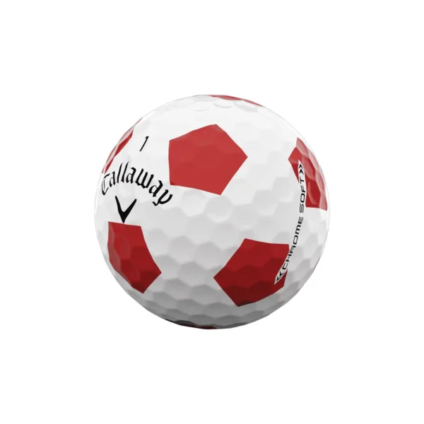round 2 golf fixed callaway chromesoftt soccer ball white